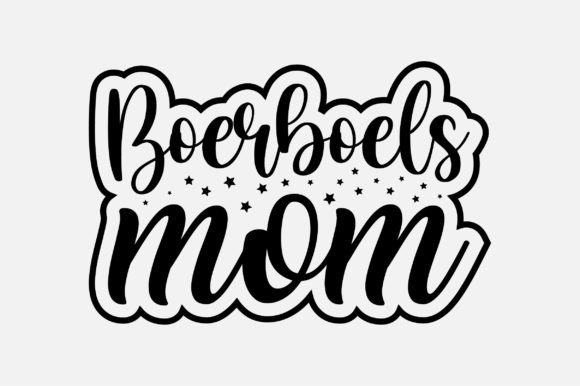 Boerboels Mom SVG Design Sublimation Graphics and Crafts