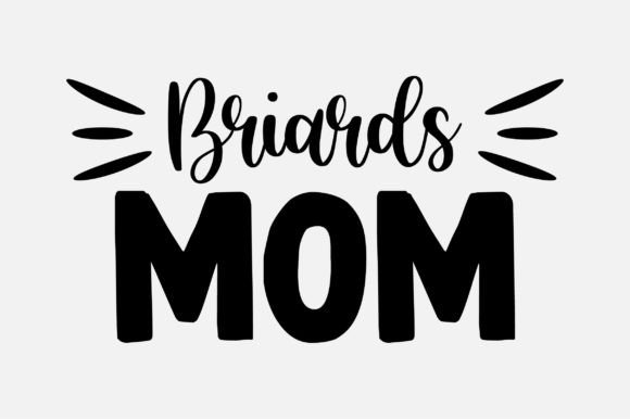 Briards Mom SVG Graphics and Crafts Review