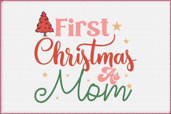 First Christmas As Mom SVG Design Graphics and Crafts Review