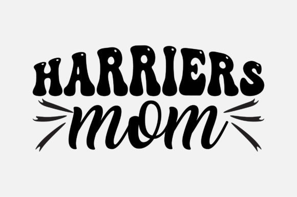 Harriers Mom SVG Design: Graphics and Crafts for Branding