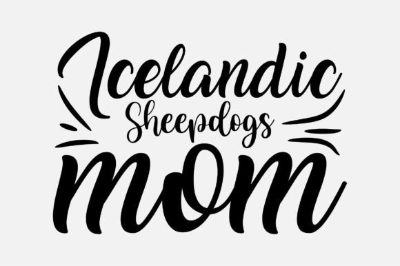 Icelandic Sheepdogs Mom SVG Graphics and Crafts Review