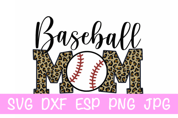 Leopard Baseball Mom SVG Review